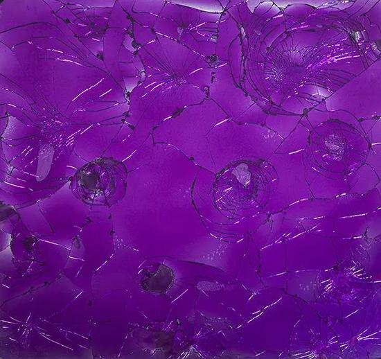 装饰中的修辞-赎罪10 玻璃 ， 不锈钢 120×120cm 2013