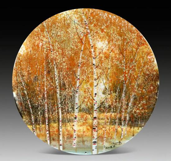 深秋&nbsp;中国工艺美术大师刘伟作品