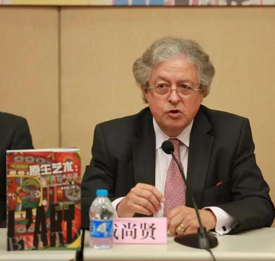 瑞士驻华大使亲自为张天志策划的原生艺术图书代言