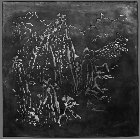 考夫曼御窑金砖系列作品-&nbsp;《景观，山4》