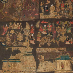 丝线的佛祖：奈良国立博物馆展示日本绣佛历史_手机新浪网