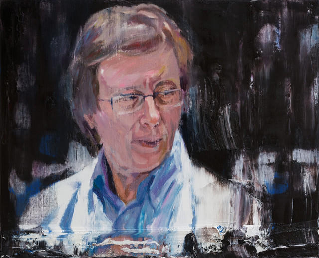 Georg Friedrich Haas 100x80cm 布面油画 Oil on Canvas 2018