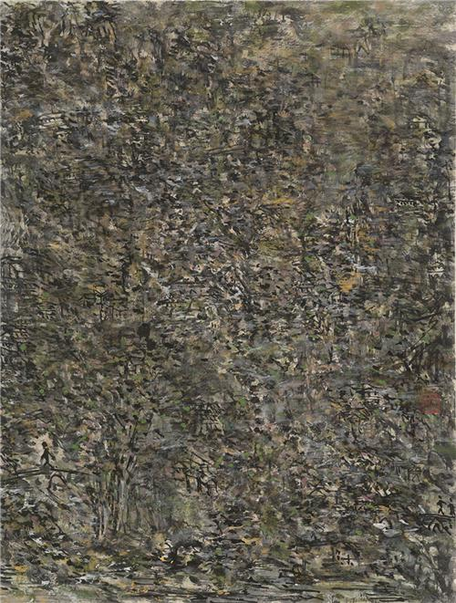 《薄雾晨曦》68cm×74cm