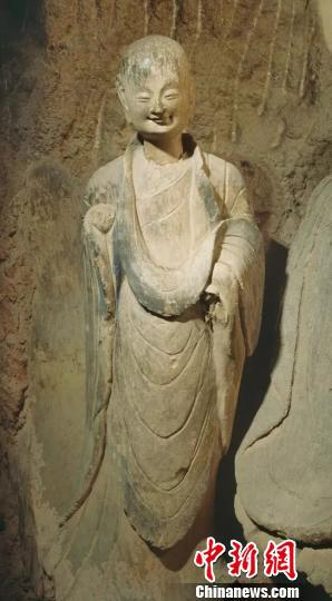 麦积山133窟北魏小沙弥。麦积山石窟供图