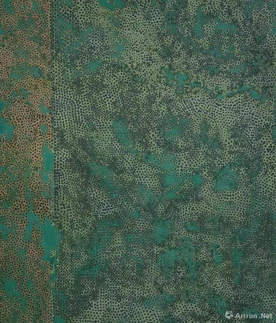 翁纪军，集聚No.2，2017年，60x50cm
