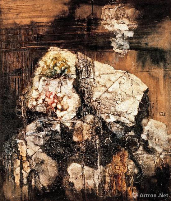 油絵 原画 写実画 刘仁杰 1991年作 女孩与猫 中国嘉德拍卖出品作 油画 額装 著録品