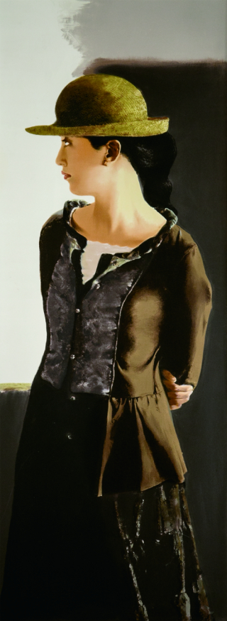 郭润文《地平线》 132×50cm
