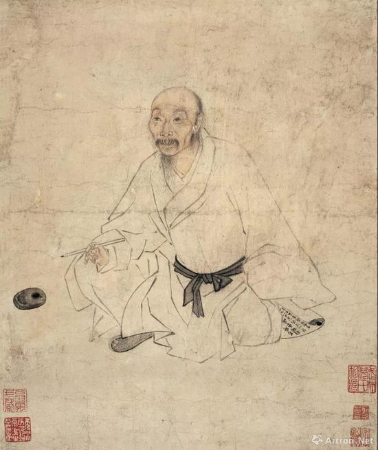 项圣谟，《自画像》，1646年。图片：致谢波士顿美术馆