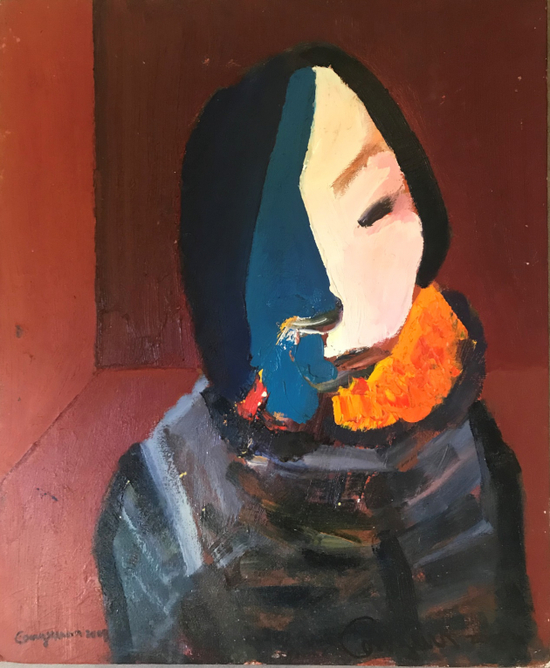 肖像三联尺寸 45x60