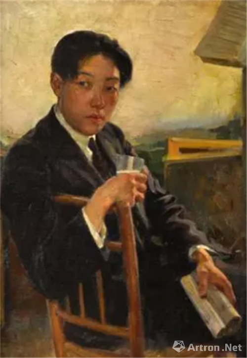 徐悲鸿自画像