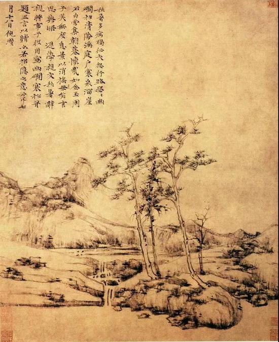 瑟瑟幽涧松&nbsp;清荫满庭户