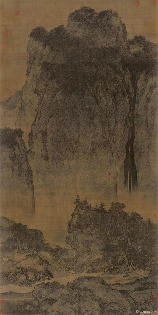 ▲北宋 范宽《溪山行旅图》