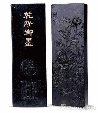 Lot 1350 清乾隆 “艳友”御墨一锭