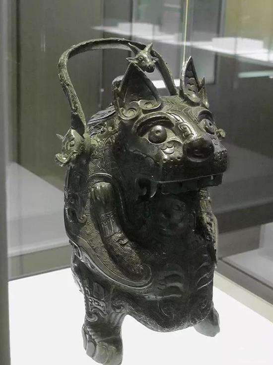 虎卣&nbsp;法国池努奇博物馆藏