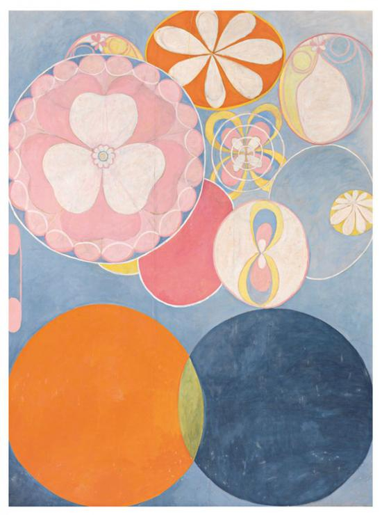Hilma af Klint，Youth，Group IV， No 2。 The Ten Largest， 1907