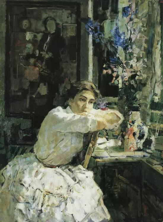 《白夜》1963年&nbsp; 137x101cm&nbsp; 布面油画