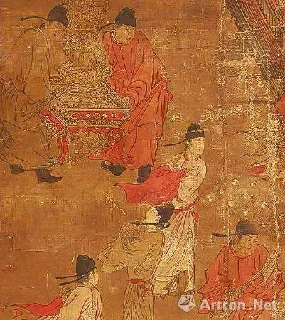 ▲随处可见的硬脚幞头