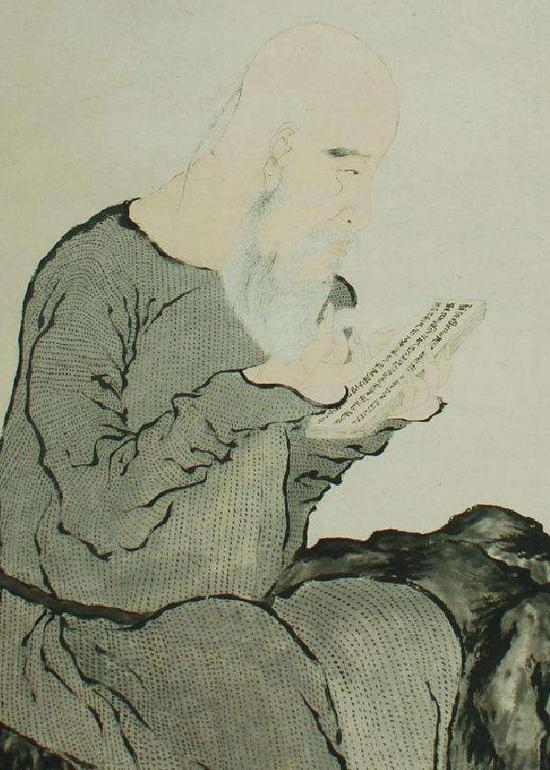 清 罗聘《金农像图》浙江省博物馆