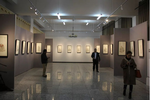 来访宾客参展