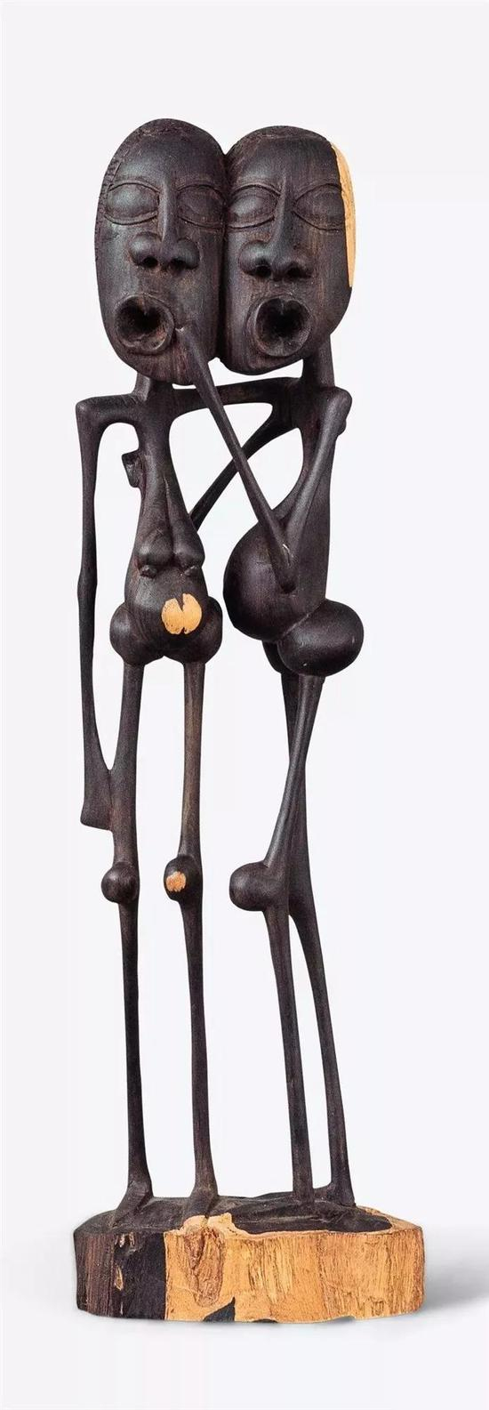 细肢人体系列1&nbsp; 恰努奥（坦桑尼亚）&nbsp; 2004年 38.5×11.5×7.1cm