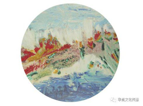 《香飘风灵 fragrant》 120cm×100cm 布面油画