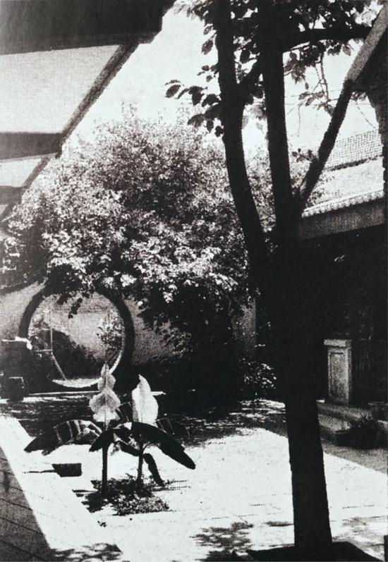 1956年移居北京后海