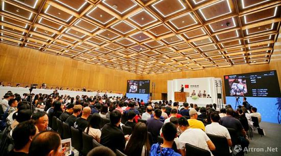 2018年中国嘉德现当代艺术斩获近4亿元，为内地之最