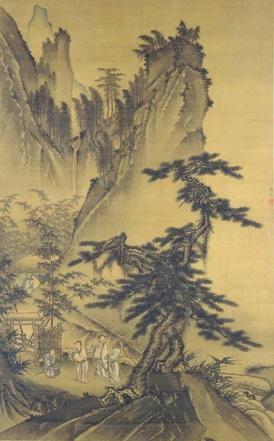 ▲&nbsp;明 戴进 《三顾草庐图》