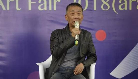 艺术家、天津美术学院原院长邓国源发言