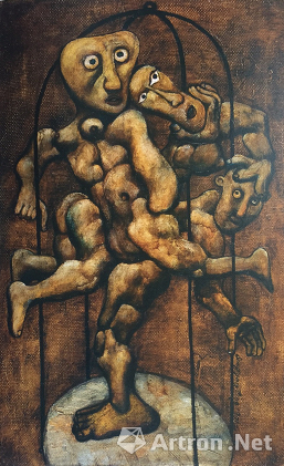 宋永平作品《舞蹈》 1990