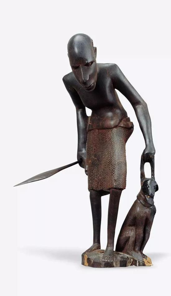 猎2 阿迪利亚诺（坦桑尼亚）2002年&nbsp; 37×20×22cm