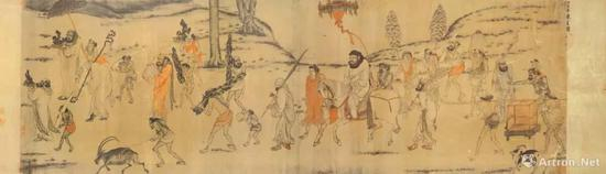 图5 明 传唐阎立本《职贡图》 台北“故宫博物院”藏