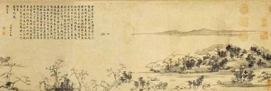 ▲黄公望 《富春山居图》·局部