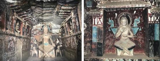 敦煌275窟弥勒上生兜率造像