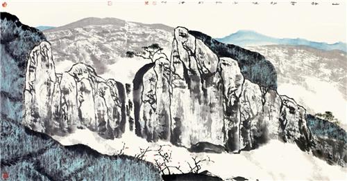 《山静云初吐》
