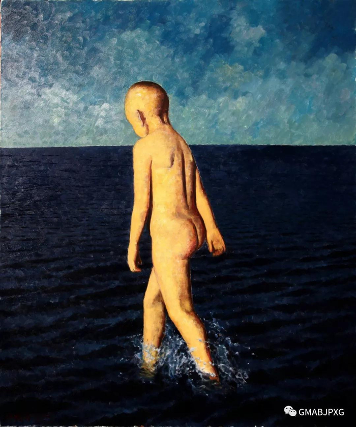 淖尔&nbsp;2017 布面油画&nbsp;180x150cm