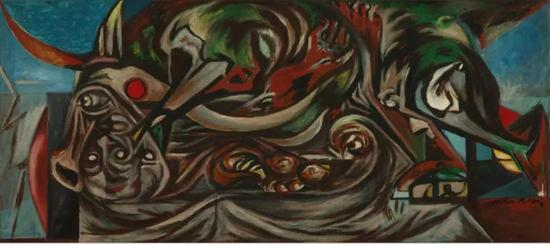 杰克逊·波洛克，《无题》，约1938或1941