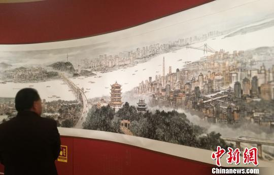 《长江万里图》局部　应妮　摄