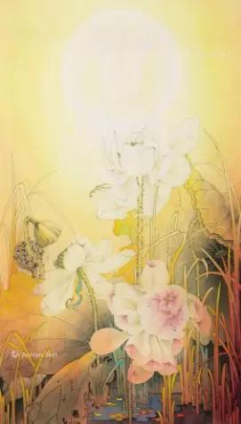 李唐 2014年作 地藏王菩萨&nbsp;190×108.5cm