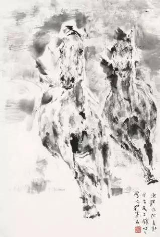 袁熙坤 比翼&nbsp;69×46cm