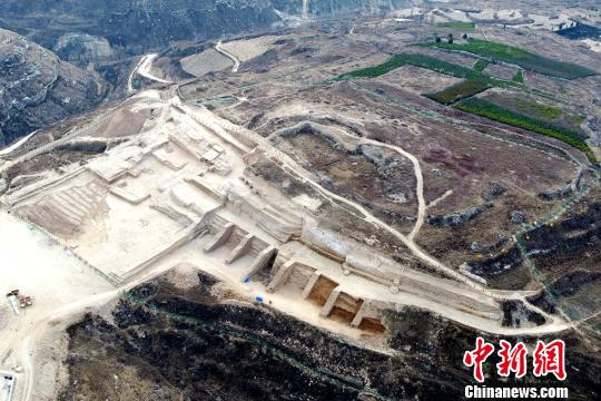 图为皇城台发掘全景。 陕西省考古研究院 供图