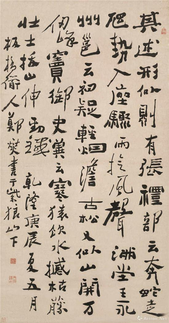 扬州八怪齐聚德基 画人画鬼嬉笑怒骂_手机新浪网