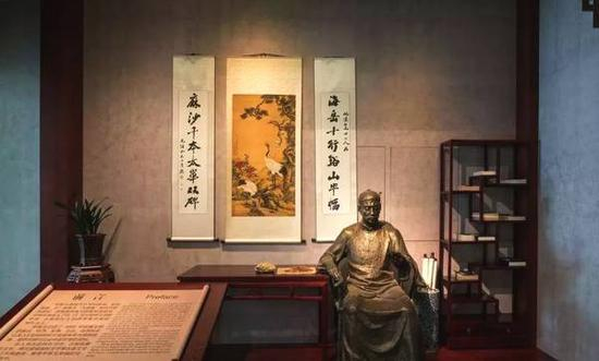 宅在书斋里买卖书画，称得上是明代文人画家的一项乐趣。图/汇图