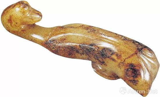 宋代 鹅首玉带钩