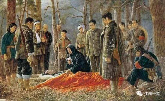 彭友善解放初期油画《永生》