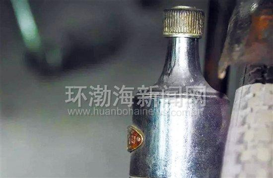 图为自行车的“发电鼓”。