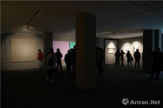 “自在/自为——陈波、朗雪波、唐骁、詹蕤”展览现场