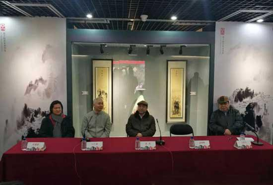 出席“丝路艺术——毕加索、叶建新中西文明艺术展”新闻发布会嘉宾