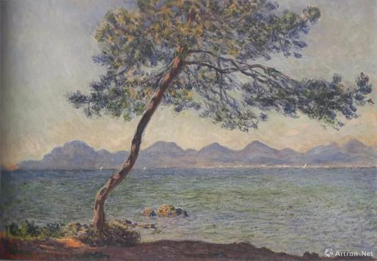 　　Claude Monet， At Cape Antibes， 1888， oil on canvas， 65 x 92 cm， The Museum of Art， Ehime， p。 209