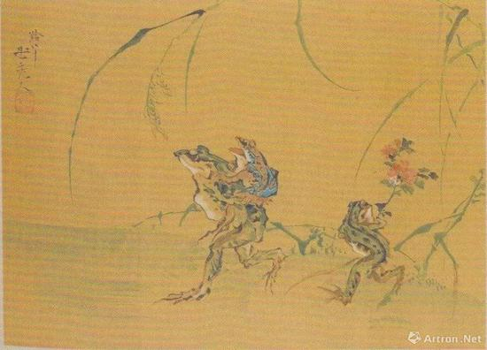 　　William Anderson， The Pictorial Arts of Japan， London， 1886， The National Museum of Western Art， Tokyo， p。 53
